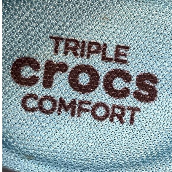 Crocs Women’s Size 9 Floral-Print Triple-Comfort Rubber Clogs – Lightweight EVA - Picture 2 of 10